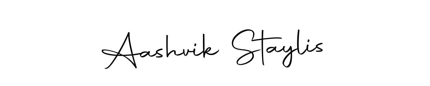 The best way (Autography-DOLnW) to make a short signature is to pick only two or three words in your name. The name Aashvik Staylis include a total of six letters. For converting this name. Aashvik Staylis signature style 10 images and pictures png