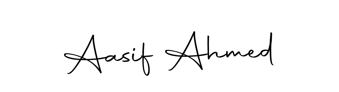 Make a beautiful signature design for name Aasif Ahmed. Use this online signature maker to create a handwritten signature for free. Aasif Ahmed signature style 10 images and pictures png