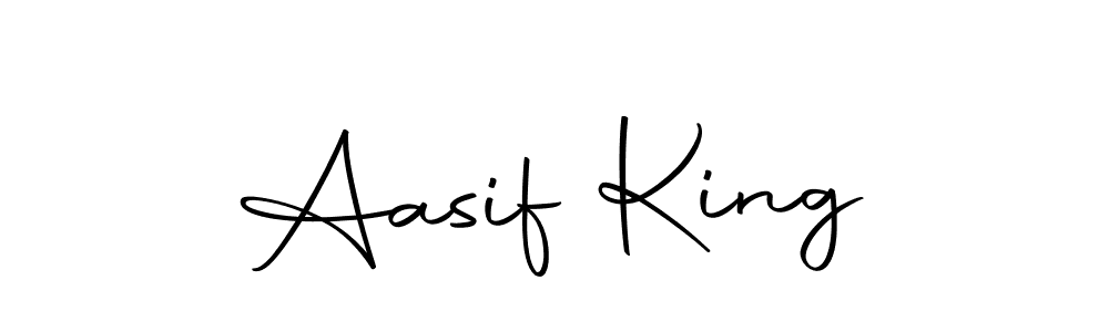 You should practise on your own different ways (Autography-DOLnW) to write your name (Aasif King) in signature. don't let someone else do it for you. Aasif King signature style 10 images and pictures png