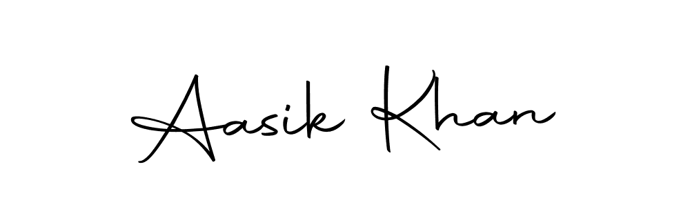 Design your own signature with our free online signature maker. With this signature software, you can create a handwritten (Autography-DOLnW) signature for name Aasik Khan. Aasik Khan signature style 10 images and pictures png