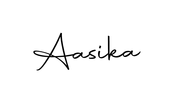 Create a beautiful signature design for name Aasika. With this signature (Autography-DOLnW) fonts, you can make a handwritten signature for free. Aasika signature style 10 images and pictures png