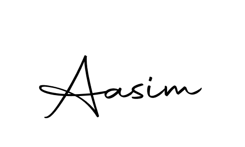 Create a beautiful signature design for name Aasim. With this signature (Autography-DOLnW) fonts, you can make a handwritten signature for free. Aasim signature style 10 images and pictures png