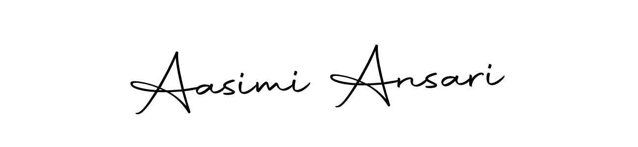 This is the best signature style for the Aasimi Ansari name. Also you like these signature font (Autography-DOLnW). Mix name signature. Aasimi Ansari signature style 10 images and pictures png