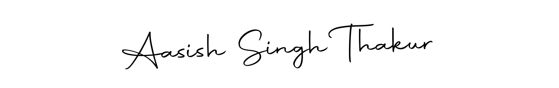 Create a beautiful signature design for name Aasish Singh Thakur. With this signature (Autography-DOLnW) fonts, you can make a handwritten signature for free. Aasish Singh Thakur signature style 10 images and pictures png