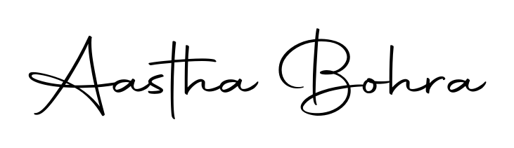 Enhance your business communications with Aastha Bohra signature in Autography-DOLnW lettering. Clean, modern, and universally compatible. Aastha Bohra signature style 10 images and pictures png