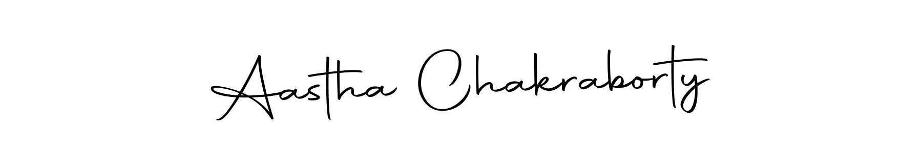 if you are searching for the best signature style for your name Aastha Chakraborty. so please give up your signature search. here we have designed multiple signature styles  using Autography-DOLnW. Aastha Chakraborty signature style 10 images and pictures png