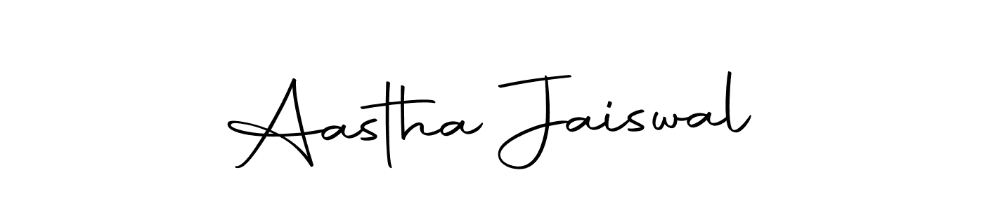 Design your own signature with our free online signature maker. With this signature software, you can create a handwritten (Autography-DOLnW) signature for name Aastha Jaiswal. Aastha Jaiswal signature style 10 images and pictures png