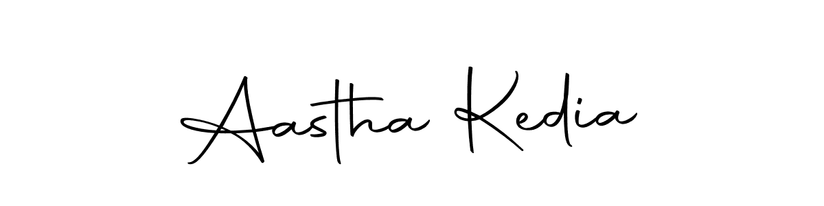 Create a beautiful signature design for name Aastha Kedia. With this signature (Autography-DOLnW) fonts, you can make a handwritten signature for free. Aastha Kedia signature style 10 images and pictures png