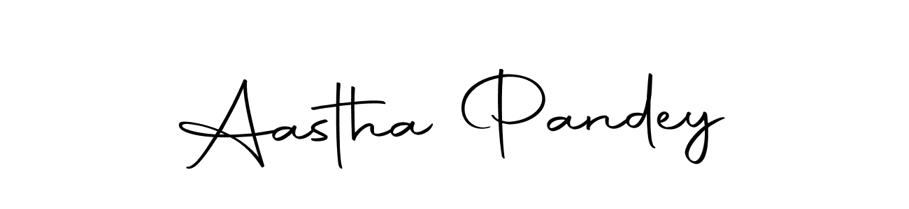 Design your own signature with our free online signature maker. With this signature software, you can create a handwritten (Autography-DOLnW) signature for name Aastha Pandey. Aastha Pandey signature style 10 images and pictures png