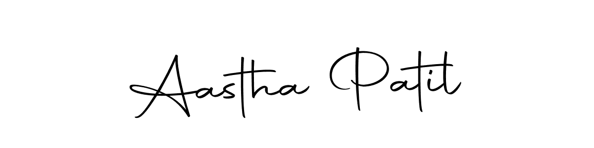 The best way (Autography-DOLnW) to make a short signature is to pick only two or three words in your name. The name Aastha Patil include a total of six letters. For converting this name. Aastha Patil signature style 10 images and pictures png