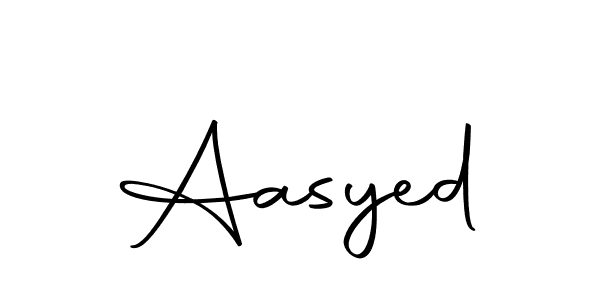 Make a beautiful signature design for name Aasyed. Use this online signature maker to create a handwritten signature for free. Aasyed signature style 10 images and pictures png