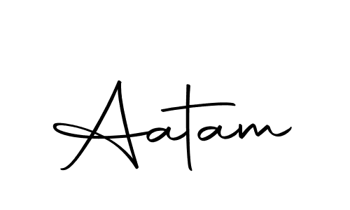 Similarly Autography-DOLnW is the best handwritten signature design. Signature creator online .You can use it as an online autograph creator for name Aatam. Aatam signature style 10 images and pictures png