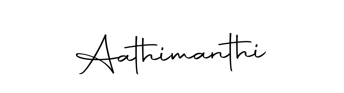 How to make Aathimanthi signature? Autography-DOLnW is a professional autograph style. Create handwritten signature for Aathimanthi name. Aathimanthi signature style 10 images and pictures png