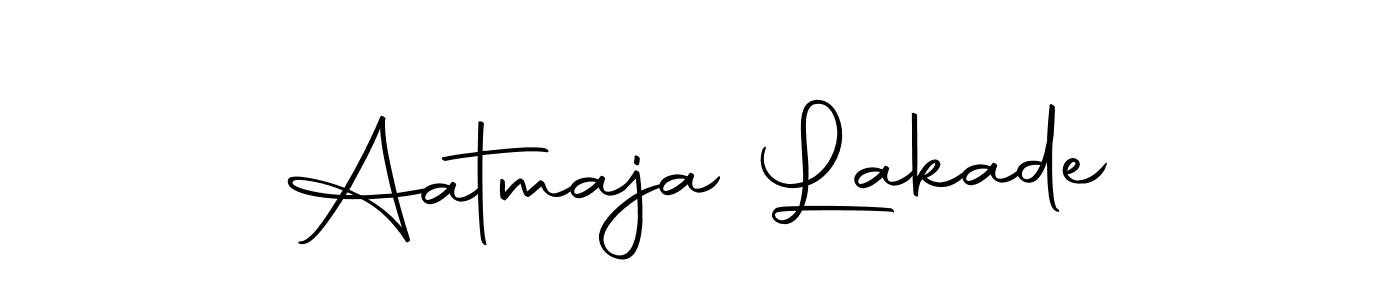 Design your own signature with our free online signature maker. With this signature software, you can create a handwritten (Autography-DOLnW) signature for name Aatmaja Lakade. Aatmaja Lakade signature style 10 images and pictures png