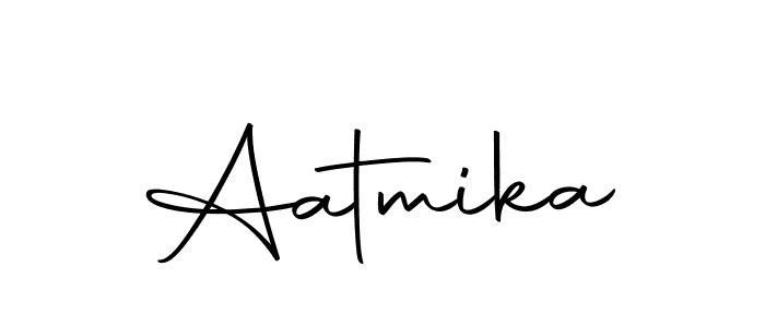 Also we have Aatmika name is the best signature style. Create professional handwritten signature collection using Autography-DOLnW autograph style. Aatmika signature style 10 images and pictures png