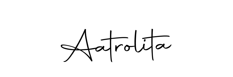 This is the best signature style for the Aatrolita name. Also you like these signature font (Autography-DOLnW). Mix name signature. Aatrolita signature style 10 images and pictures png