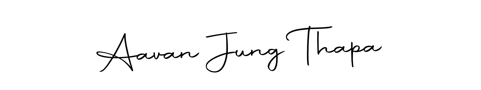 Similarly Autography-DOLnW is the best handwritten signature design. Signature creator online .You can use it as an online autograph creator for name Aavan Jung Thapa. Aavan Jung Thapa signature style 10 images and pictures png