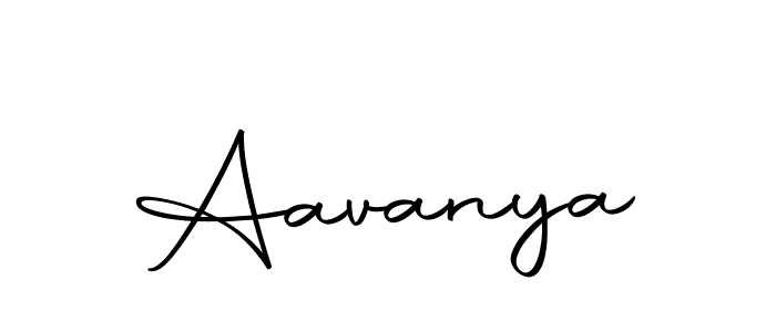 Design your own signature with our free online signature maker. With this signature software, you can create a handwritten (Autography-DOLnW) signature for name Aavanya. Aavanya signature style 10 images and pictures png