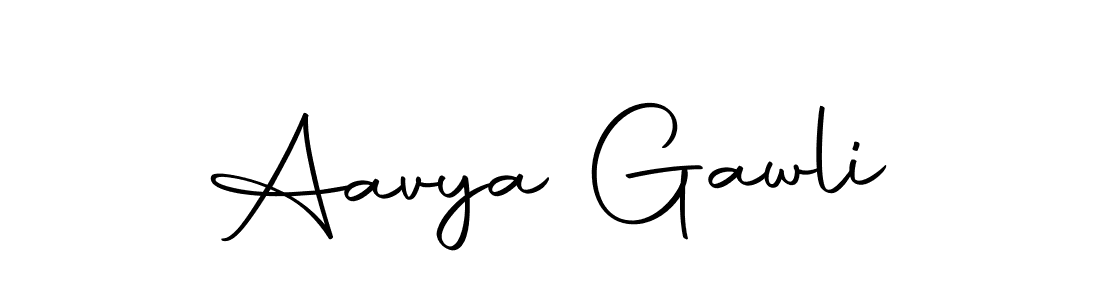 How to make Aavya Gawli signature? Autography-DOLnW is a professional autograph style. Create handwritten signature for Aavya Gawli name. Aavya Gawli signature style 10 images and pictures png