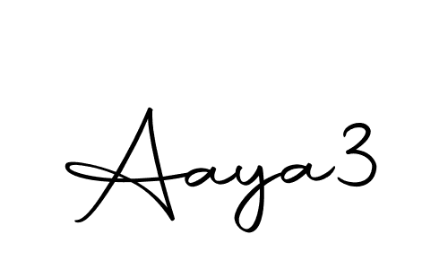 Autography-DOLnW is a professional signature style that is perfect for those who want to add a touch of class to their signature. It is also a great choice for those who want to make their signature more unique. Get Aaya3 name to fancy signature for free. Aaya3 signature style 10 images and pictures png