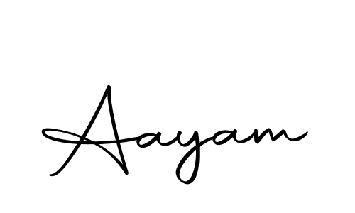 How to make Aayam signature? Autography-DOLnW is a professional autograph style. Create handwritten signature for Aayam name. Aayam signature style 10 images and pictures png