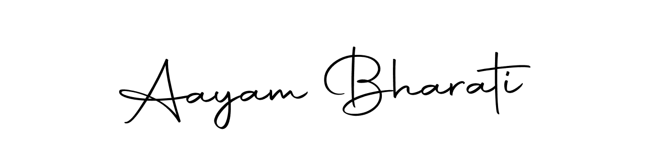 Make a beautiful signature design for name Aayam Bharati. With this signature (Autography-DOLnW) style, you can create a handwritten signature for free. Aayam Bharati signature style 10 images and pictures png