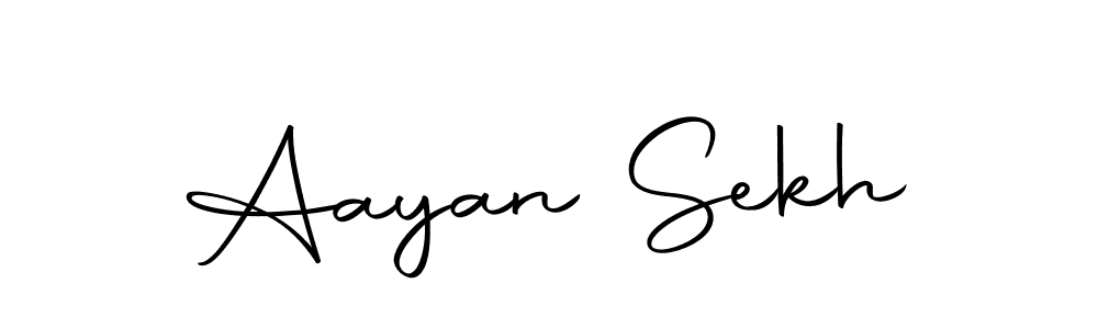 Make a beautiful signature design for name Aayan Sekh. Use this online signature maker to create a handwritten signature for free. Aayan Sekh signature style 10 images and pictures png