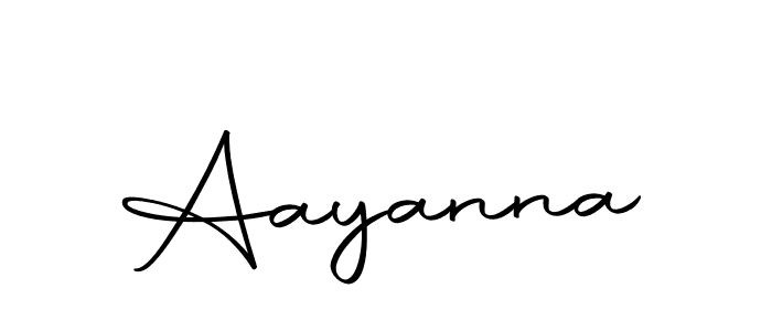 Also we have Aayanna name is the best signature style. Create professional handwritten signature collection using Autography-DOLnW autograph style. Aayanna signature style 10 images and pictures png