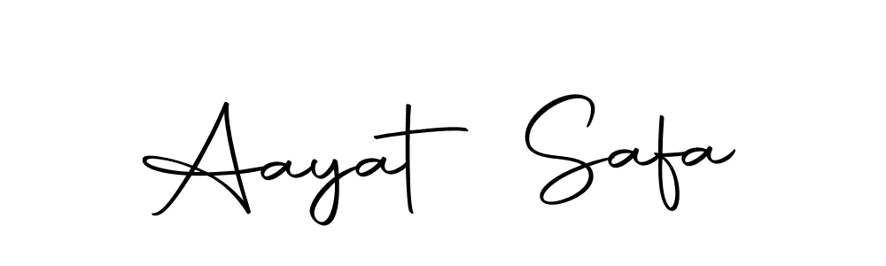 Here are the top 10 professional signature styles for the name Aayat Safa. These are the best autograph styles you can use for your name. Aayat Safa signature style 10 images and pictures png