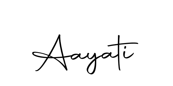 Use a signature maker to create a handwritten signature online. With this signature software, you can design (Autography-DOLnW) your own signature for name Aayati. Aayati signature style 10 images and pictures png