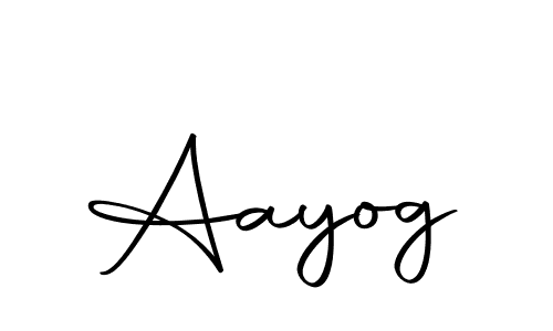 How to make Aayog name signature. Use Autography-DOLnW style for creating short signs online. This is the latest handwritten sign. Aayog signature style 10 images and pictures png