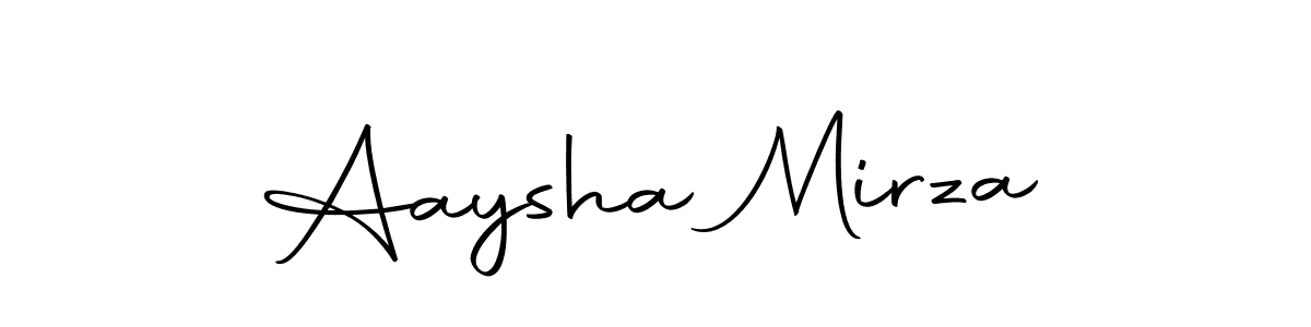 Make a beautiful signature design for name Aaysha Mirza. Use this online signature maker to create a handwritten signature for free. Aaysha Mirza signature style 10 images and pictures png