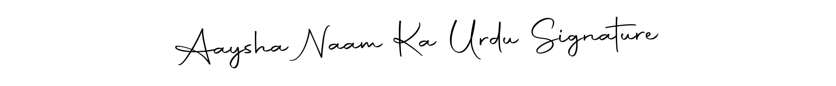 Check out images of Autograph of Aaysha Naam Ka Urdu Signature name. Actor Aaysha Naam Ka Urdu Signature Signature Style. Autography-DOLnW is a professional sign style online. Aaysha Naam Ka Urdu Signature signature style 10 images and pictures png