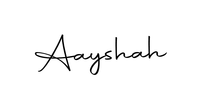 Create a beautiful signature design for name Aayshah. With this signature (Autography-DOLnW) fonts, you can make a handwritten signature for free. Aayshah signature style 10 images and pictures png