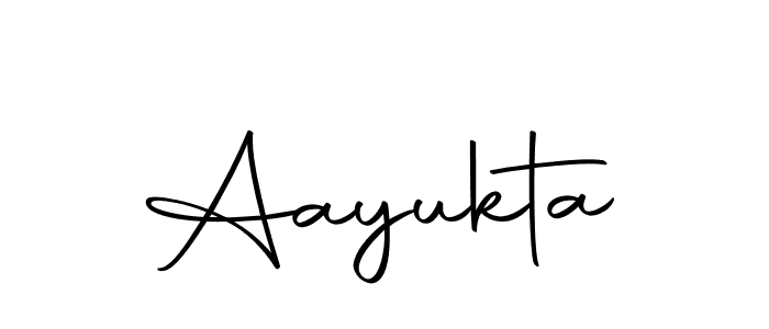 You can use this online signature creator to create a handwritten signature for the name Aayukta. This is the best online autograph maker. Aayukta signature style 10 images and pictures png