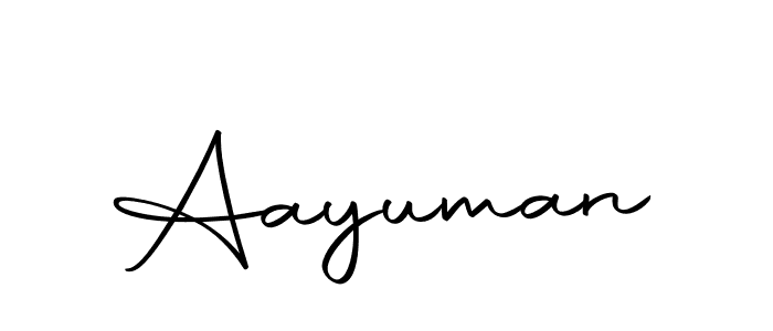 Make a beautiful signature design for name Aayuman. With this signature (Autography-DOLnW) style, you can create a handwritten signature for free. Aayuman signature style 10 images and pictures png