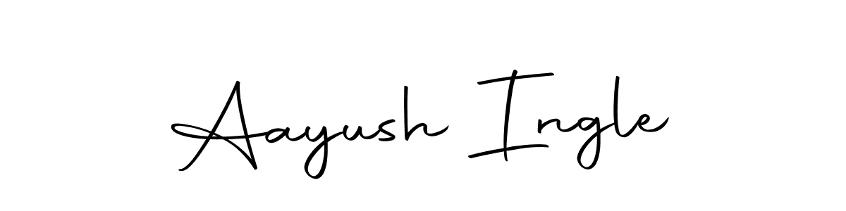 It looks lik you need a new signature style for name Aayush Ingle. Design unique handwritten (Autography-DOLnW) signature with our free signature maker in just a few clicks. Aayush Ingle signature style 10 images and pictures png