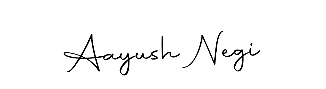 Create a beautiful signature design for name Aayush Negi. With this signature (Autography-DOLnW) fonts, you can make a handwritten signature for free. Aayush Negi signature style 10 images and pictures png