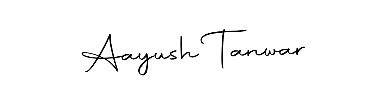 Make a beautiful signature design for name Aayush Tanwar. With this signature (Autography-DOLnW) style, you can create a handwritten signature for free. Aayush Tanwar signature style 10 images and pictures png