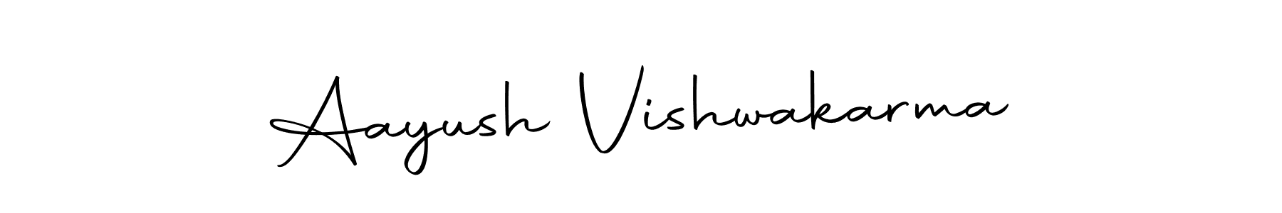 The best way (Autography-DOLnW) to make a short signature is to pick only two or three words in your name. The name Aayush Vishwakarma include a total of six letters. For converting this name. Aayush Vishwakarma signature style 10 images and pictures png