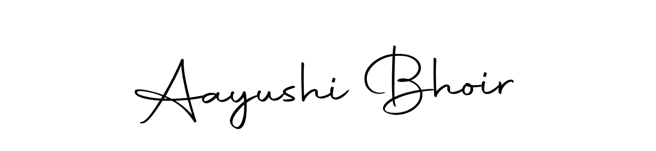 Make a short Aayushi Bhoir signature style. Manage your documents anywhere anytime using Autography-DOLnW. Create and add eSignatures, submit forms, share and send files easily. Aayushi Bhoir signature style 10 images and pictures png