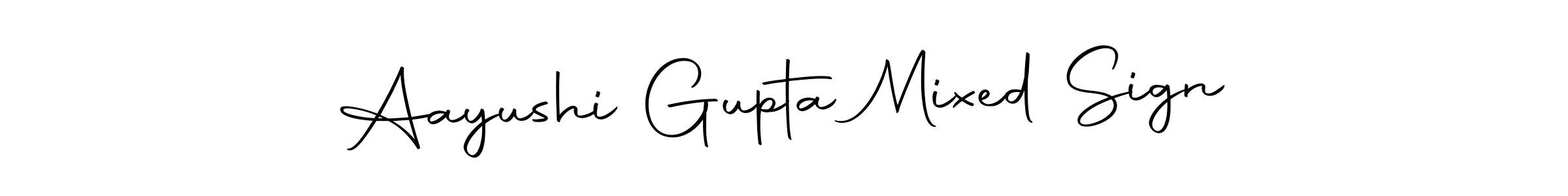 Use a signature maker to create a handwritten signature online. With this signature software, you can design (Autography-DOLnW) your own signature for name Aayushi Gupta Mixed Sign. Aayushi Gupta Mixed Sign signature style 10 images and pictures png