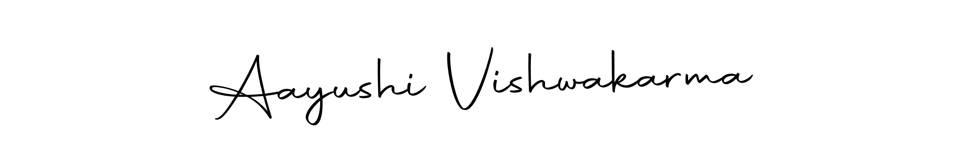 Autography-DOLnW is a professional signature style that is perfect for those who want to add a touch of class to their signature. It is also a great choice for those who want to make their signature more unique. Get Aayushi Vishwakarma name to fancy signature for free. Aayushi Vishwakarma signature style 10 images and pictures png