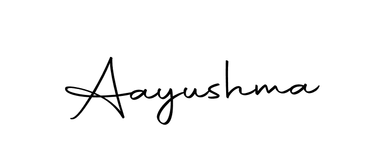 Make a beautiful signature design for name Aayushma. With this signature (Autography-DOLnW) style, you can create a handwritten signature for free. Aayushma signature style 10 images and pictures png