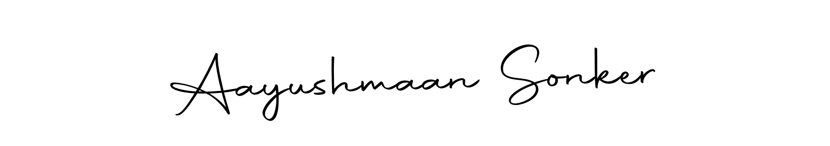 It looks lik you need a new signature style for name Aayushmaan Sonker. Design unique handwritten (Autography-DOLnW) signature with our free signature maker in just a few clicks. Aayushmaan Sonker signature style 10 images and pictures png