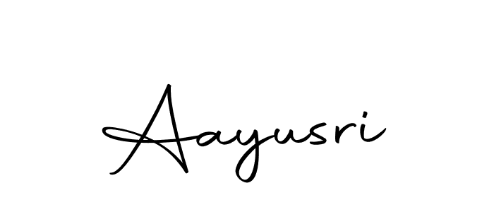 Make a beautiful signature design for name Aayusri. With this signature (Autography-DOLnW) style, you can create a handwritten signature for free. Aayusri signature style 10 images and pictures png