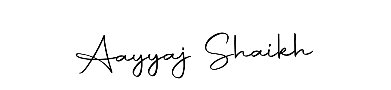 Make a beautiful signature design for name Aayyaj Shaikh. Use this online signature maker to create a handwritten signature for free. Aayyaj Shaikh signature style 10 images and pictures png