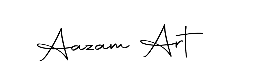 Make a beautiful signature design for name Aazam Art . Use this online signature maker to create a handwritten signature for free. Aazam Art  signature style 10 images and pictures png