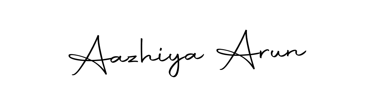 Once you've used our free online signature maker to create your best signature Autography-DOLnW style, it's time to enjoy all of the benefits that Aazhiya Arun name signing documents. Aazhiya Arun signature style 10 images and pictures png