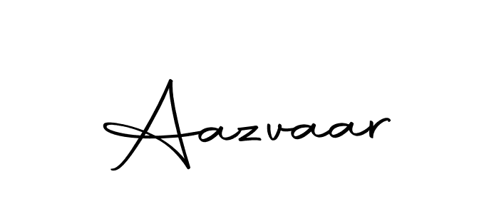 Design your own signature with our free online signature maker. With this signature software, you can create a handwritten (Autography-DOLnW) signature for name Aazvaar. Aazvaar signature style 10 images and pictures png